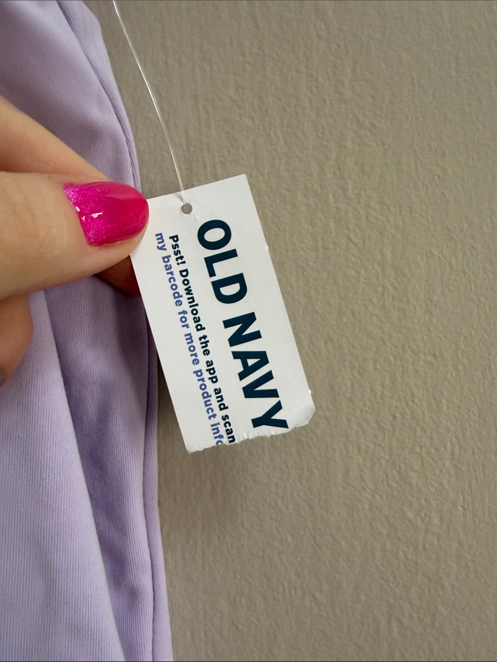Athleta Lavender Scoop Neck Slip Dress - Picture 3 of 5
